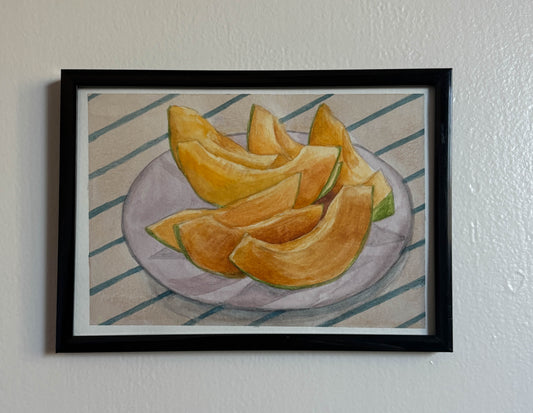 Melon on Stripes