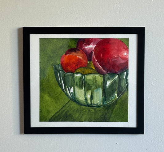 Emerald Fruit Bowl