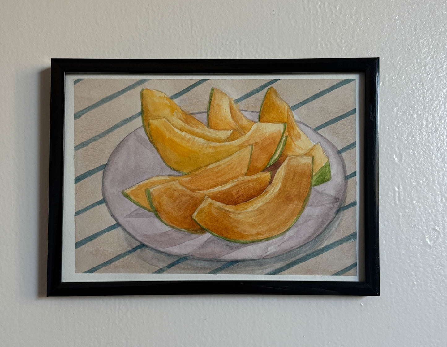 Melon on Stripes