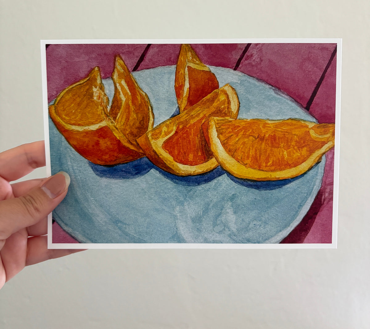 Sliced Oranges Print