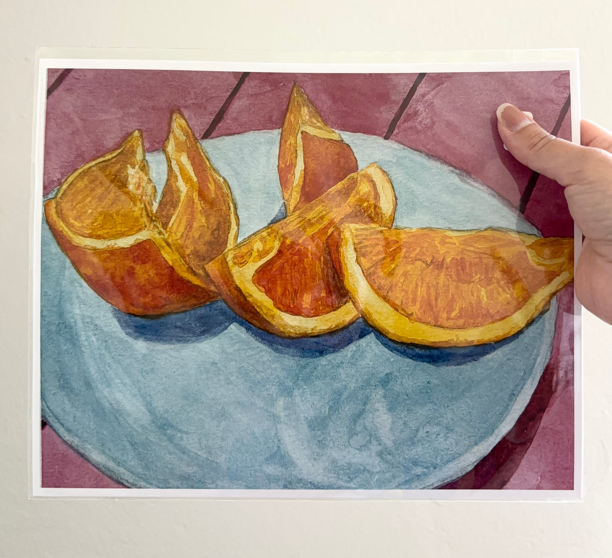 Sliced Oranges Print