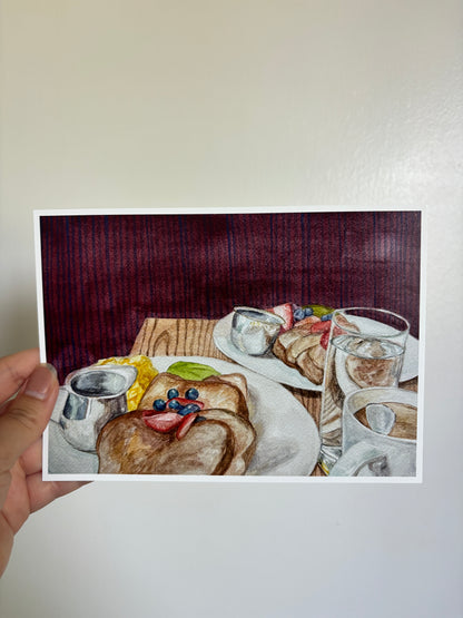 Breakfast for Dinner Print