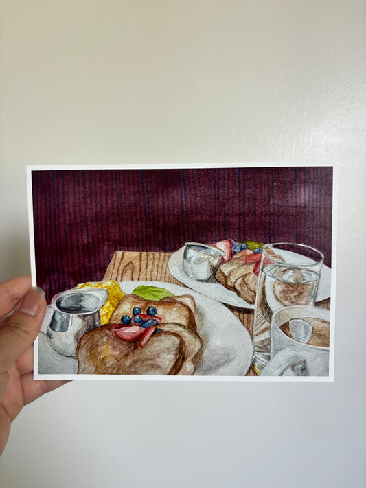Breakfast for Dinner Print