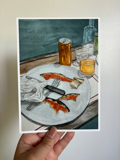 Late Night Pizza Print