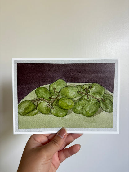 Green Grapes Print