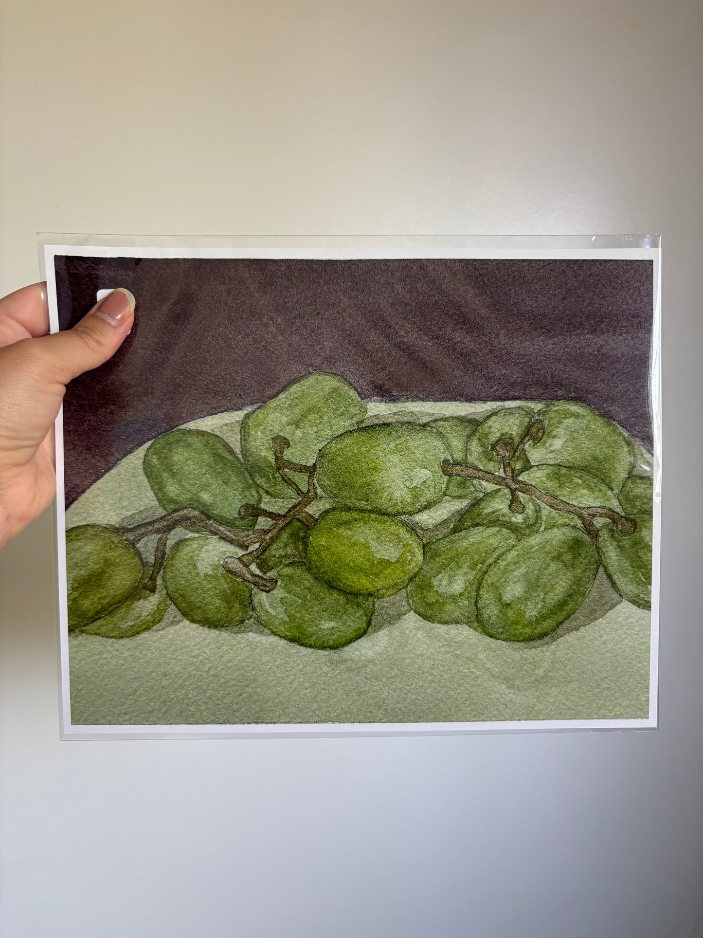 Green Grapes Print