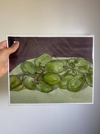 Green Grapes Print