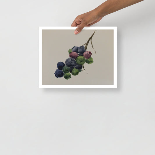 Product mockup of art print